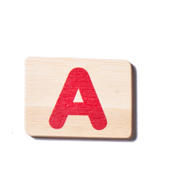 EverEarth - Bamboo Name Train - Letters Assorted