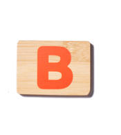 EverEarth - Bamboo Name Train - Letters Assorted
