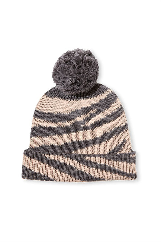 Milky - Beanie - Natural/Grey