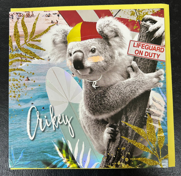 Card- Koala Lifeguard on Duty