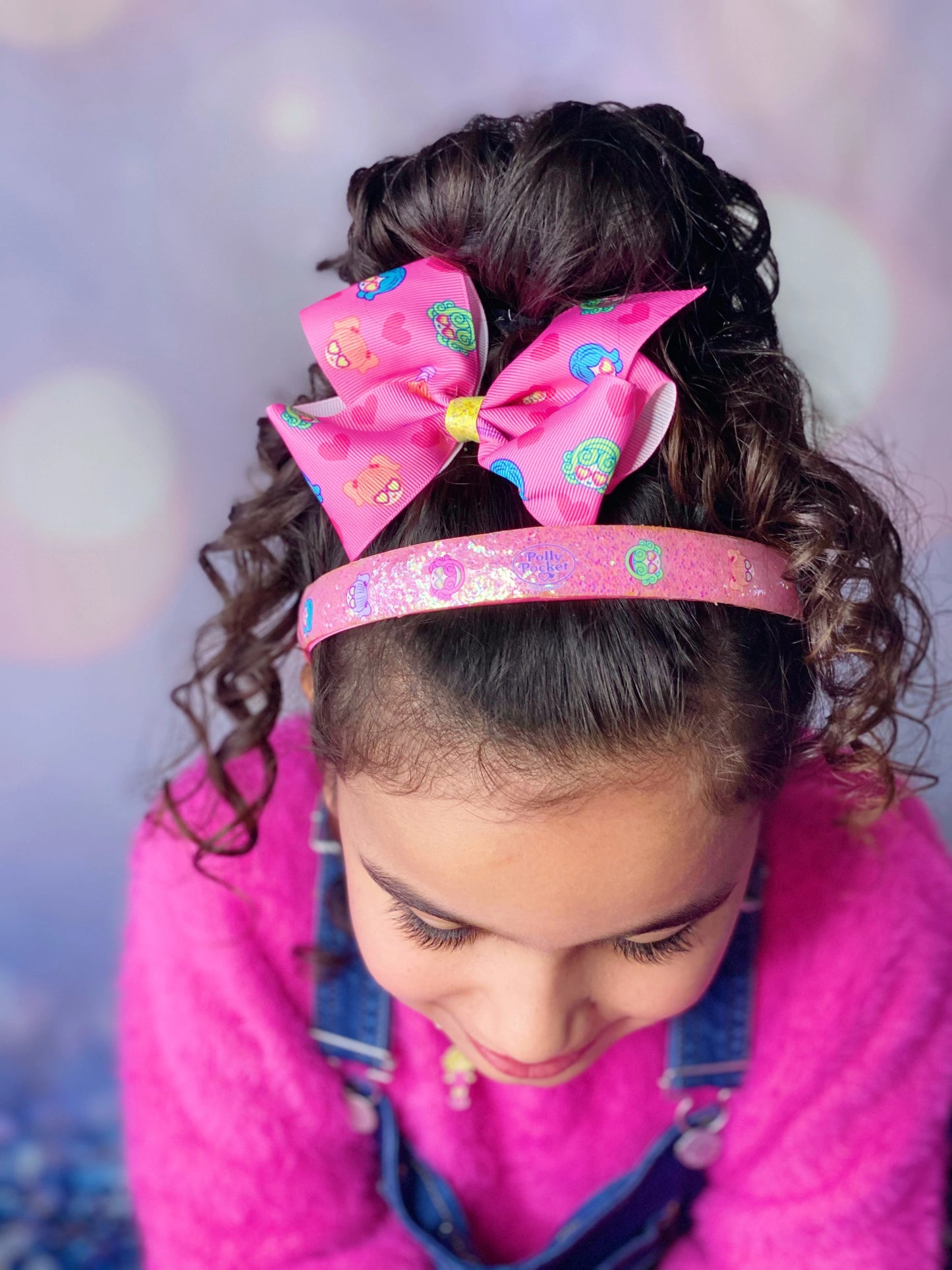 Polly Pocket Glitter Headband