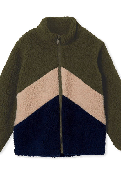 Milky - Sherpa Jacket - Khaki Green