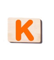 EverEarth - Bamboo Name Train - Letters Assorted