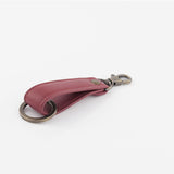 Genuine Leather Strap Keychain Key Ring Belt Loop Key Holder- Assorted