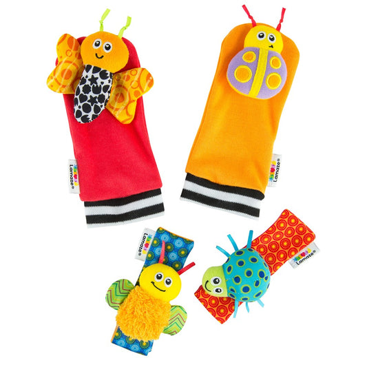 Lamaze Garden Foot Finder & Wrist Rattle Set