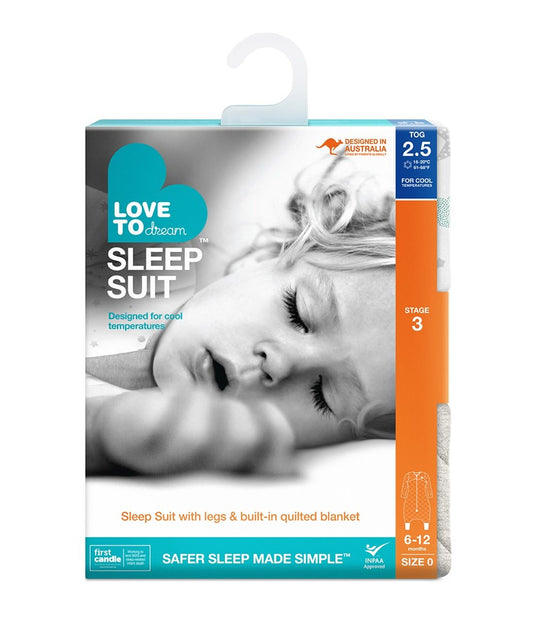 Love to Dream - Stage 3 Sleep Suit 2.5 tog