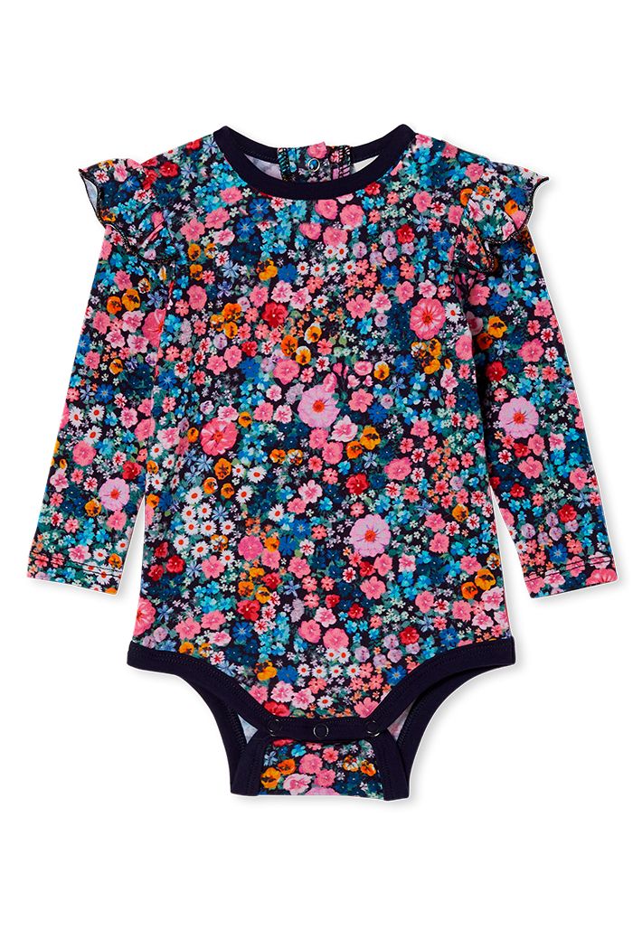 Milky - Garden Bubbysuit - Midnight Blue