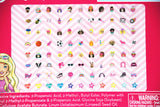 Pink Poppy -  Barbie Nail Stickers