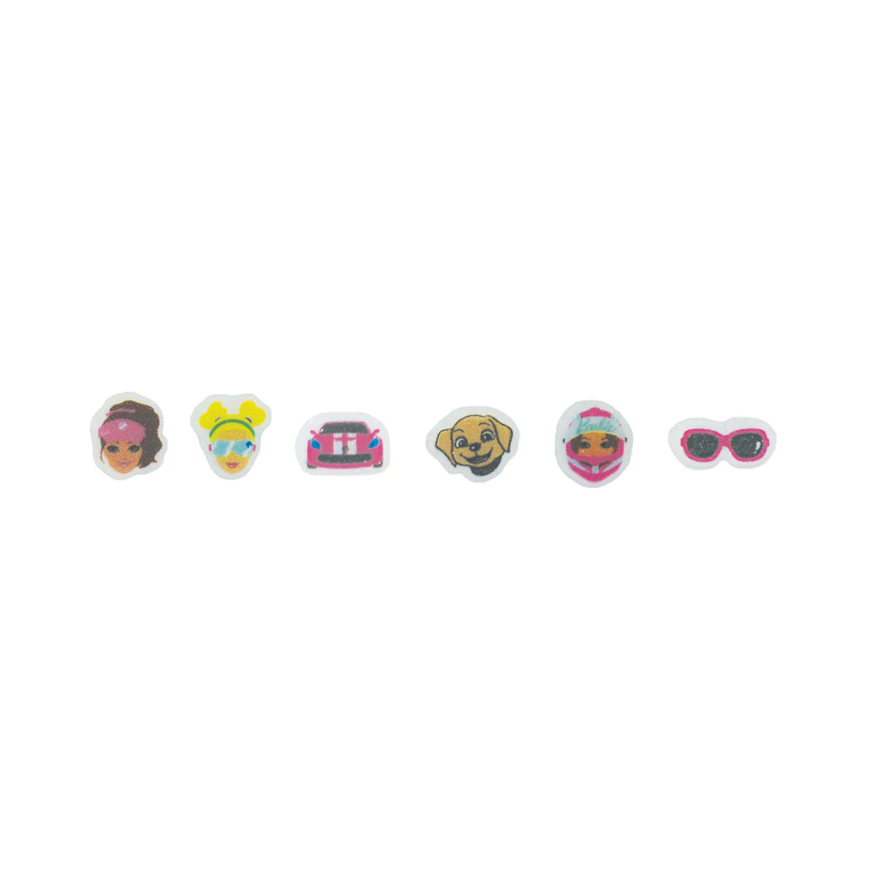 Pink Poppy -  Barbie Nail Stickers