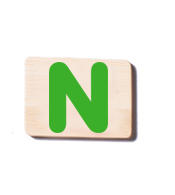 EverEarth - Bamboo Name Train - Letters Assorted