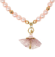 Pink Poppy- Ballerina Charm Necklace & Bracelet Set