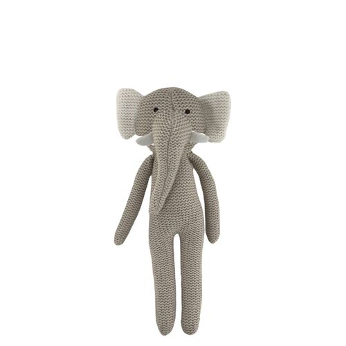 EsKids- Knitted Animal Rattle 25cm- Assorted
