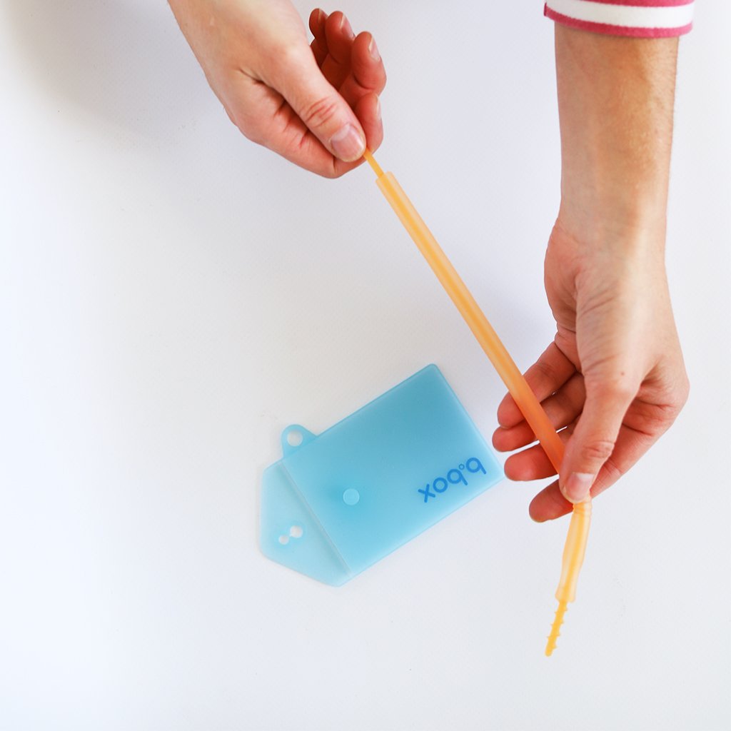 B.Box - Silicone Straw Travel Set