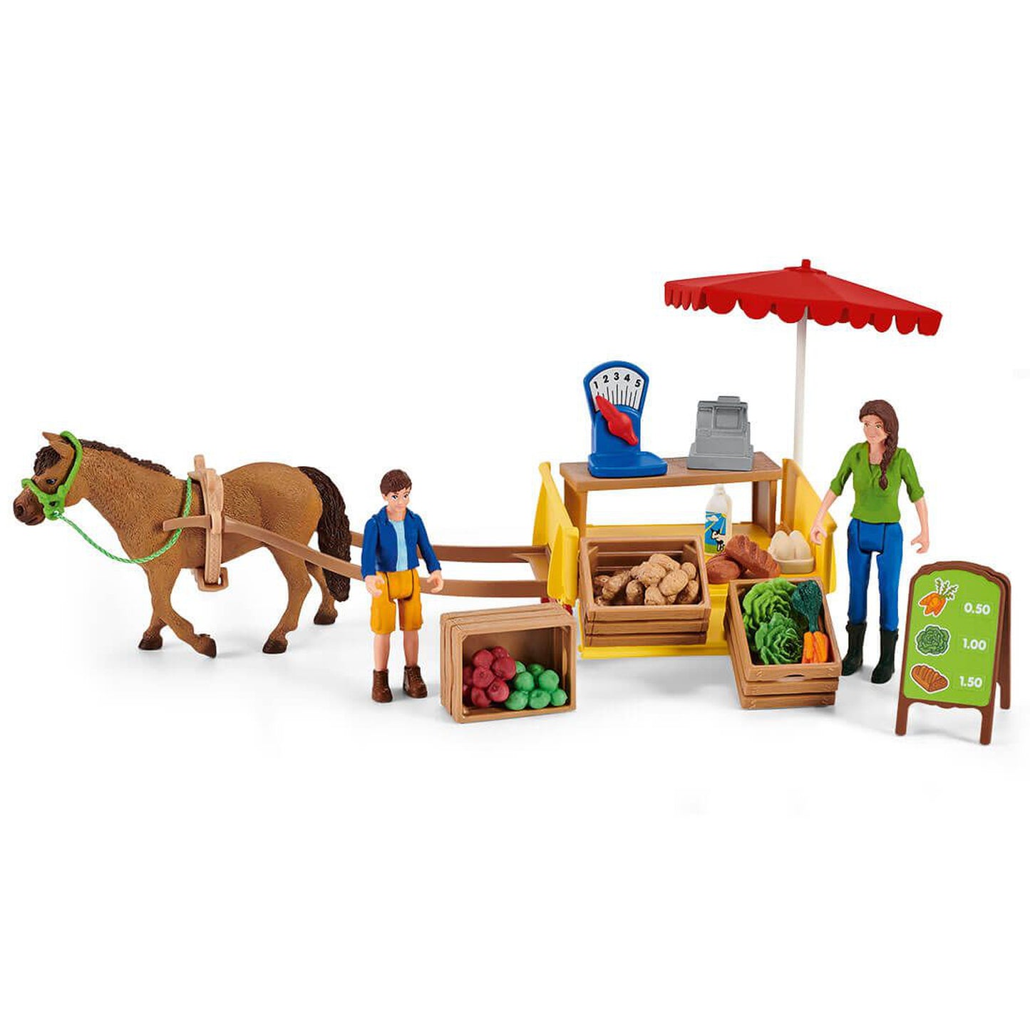 Schleich - Sunny Day Mobile Farm Stand 42528