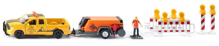 Siku - RAM 1500 with Compressor Trailer 1:50 3505