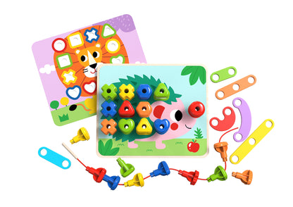 TookyToy - Rainbow Stacking Peg