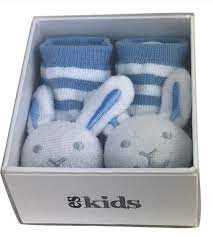 ES Kids - Socks with Rattles 0-6mths