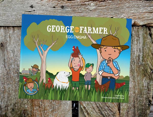 George the Farmer - Egg Enigma Book