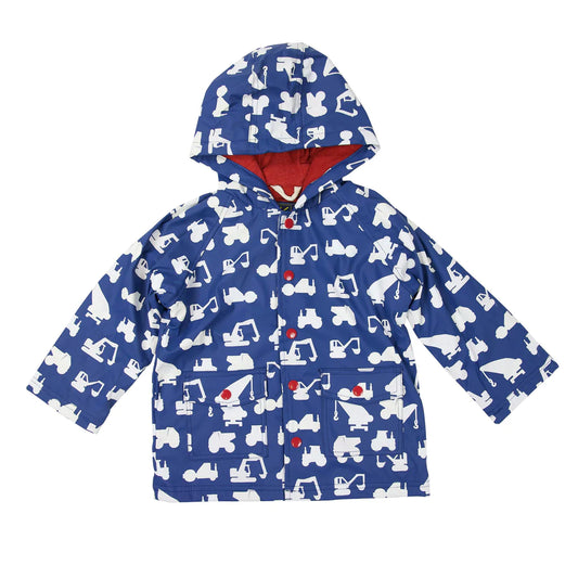 Korango - Rainwear Boys Colour Change Construction Raincoat
