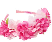 Pink Poppy- Ballerina Floral Headband
