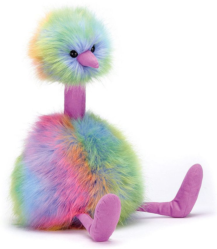 Jelly Cat - Rainbow Ostrich