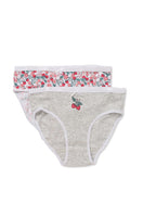 Marquise- Grey/ Print Underwear Strawberry