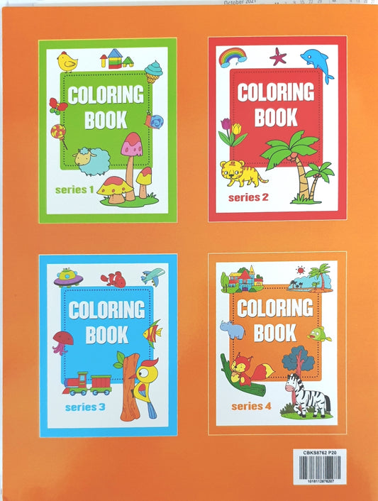 Belta Brands - Colouring Book - Assorted