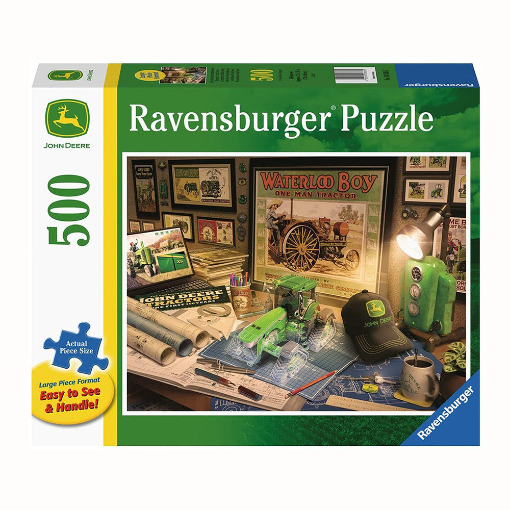 Ravensburger- John Deere Work Desk 500pc LF RB 16 838 5