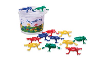Viking Toys - Jumping Frog Game - 16pcs