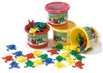 Viking Toys - Jumping Frog Game - 16pcs