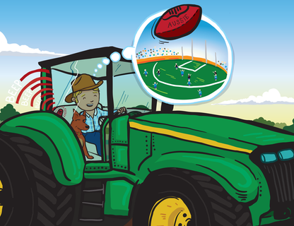 George The Farmer - Plants a Wheat Crop Book
