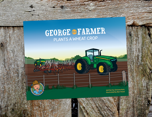George the Farmer - Plants a Wheat Crop Book