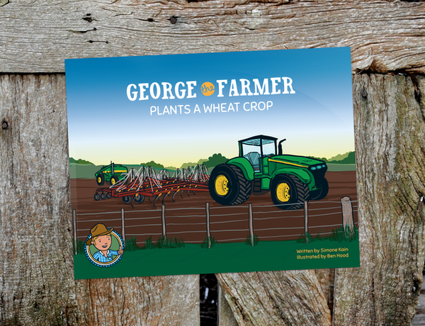George The Farmer - Plants a Wheat Crop Book